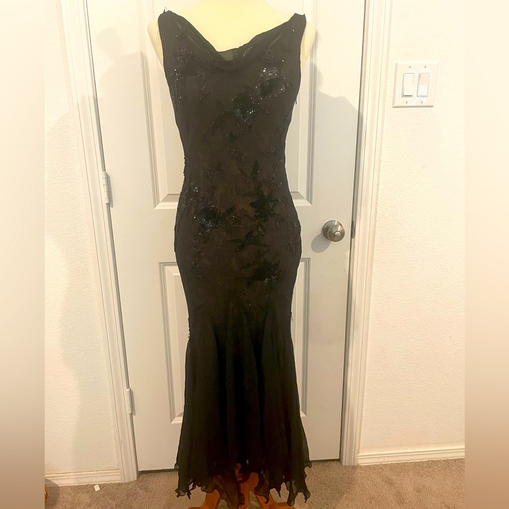 Vintage (2004) Sue Wong dress, Y2K